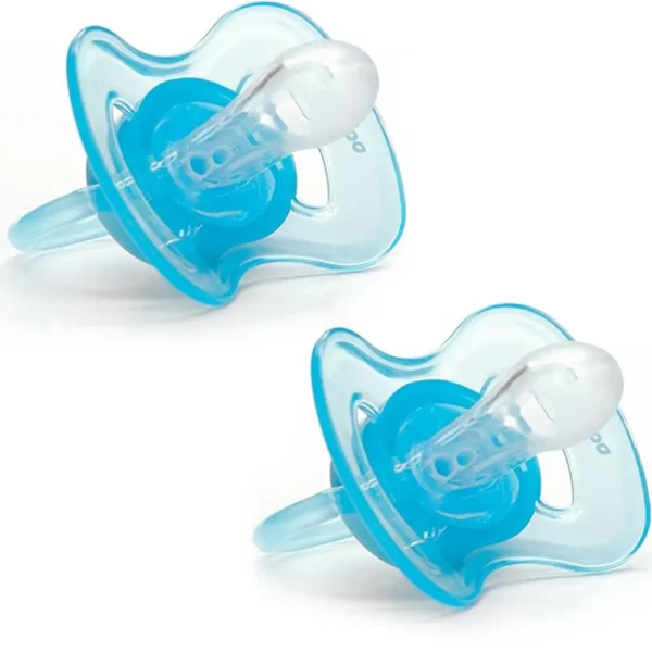 12669- Kit 2 Chupetas Comfort Buba  Tam 2 Ursinho/Estrela  Azul - Image 3