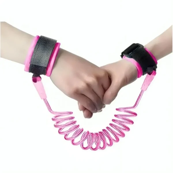 Cordão De Segurança Infantil Para Pulso Rosa 15360 - Buba