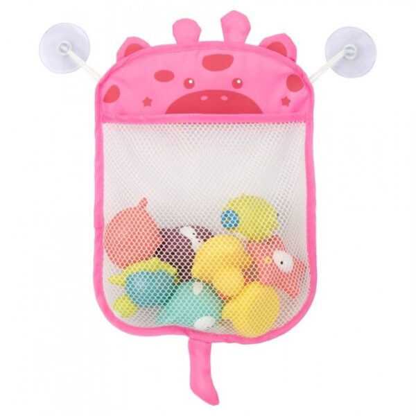 30401- Organizador De Brinquedo Para o Banho Rosa Girafa Pimpolho - Image 2