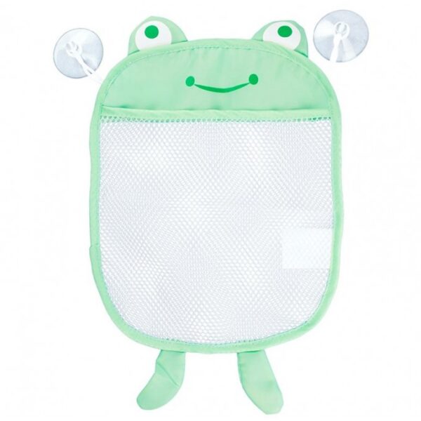 30403- Organizador de Banho para Brinquedos Verde Com Sapinho Pimpolho