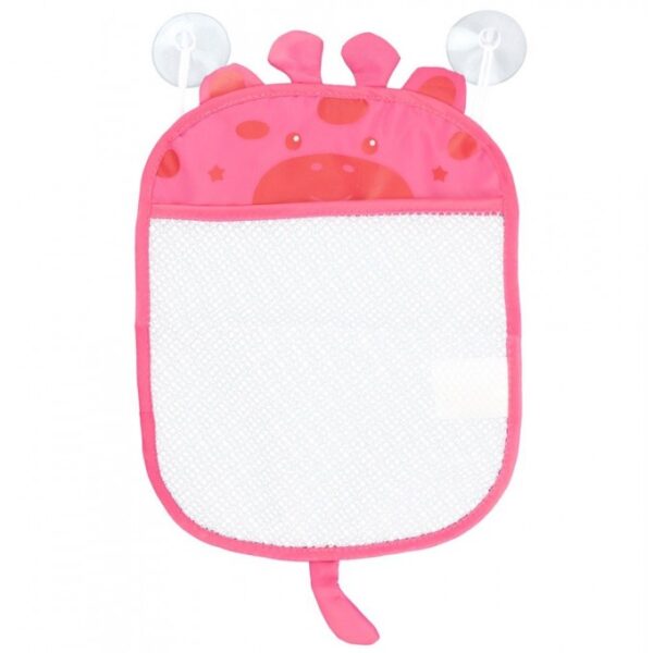 30401- Organizador De Brinquedo Para o Banho Rosa Girafa Pimpolho