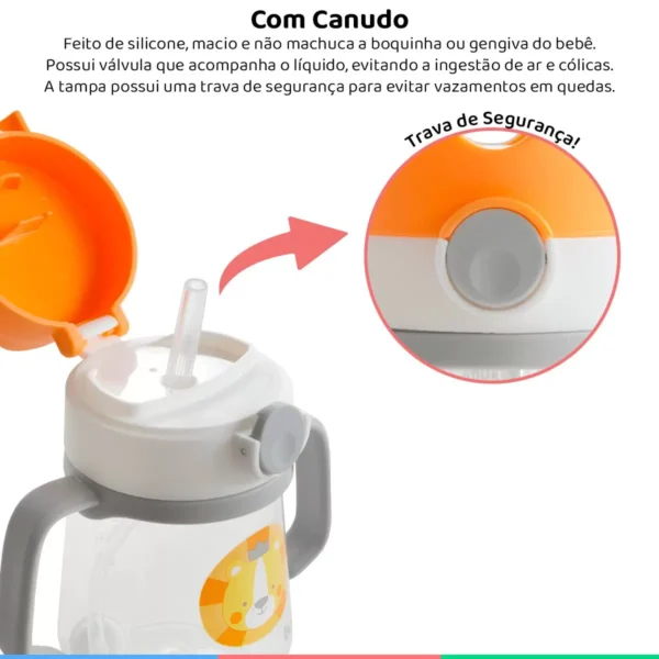 14458- Copo c/ Alça Removível Leão - Image 2