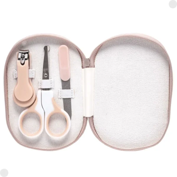 Kit Manicure Com Estojo Cuidados C/ Bebês Rosa 18094 - Buba - Image 3