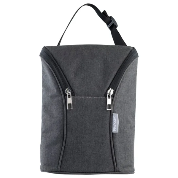 97131- Bolsa Térmica Porta Mamadeiras para Bebê Preto - Pimpolho