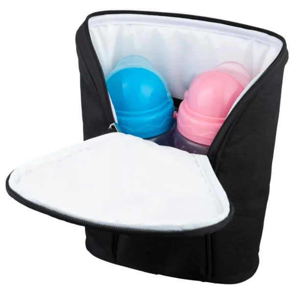 97131- Bolsa Térmica Porta Mamadeiras para Bebê Preto - Pimpolho - Image 3