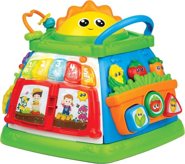0631 Cubo de atividades jardim encantado Winfun
