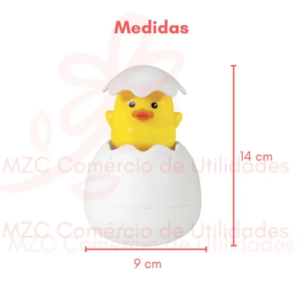 13647 Brinquedo de banho pintinho chuveirinho - Image 9