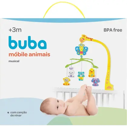 5849- Mobile Musical Animais Buba - Imagem 2