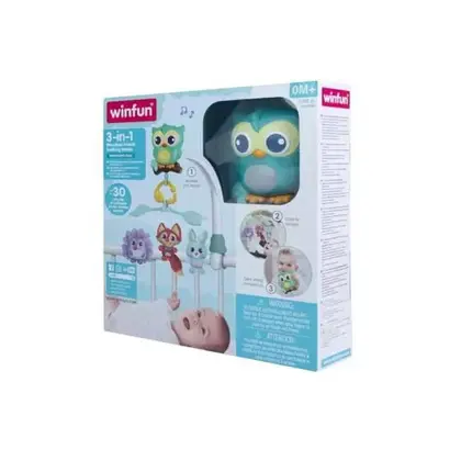 720010- Mobile Amiguinhos da Floresta 3 em 1 Winfun Yestoys - Imagem 3