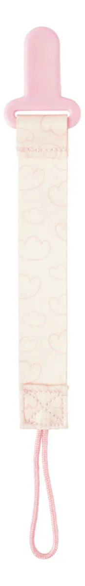 0300463- Prendedor De Chupeta Com Desenho 14cm Pimpolho Cor Rosa - Imagem 3