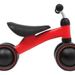 10728- Bicicleta de Equilíbrio Infantil Sem Pedal Vermelho Buba