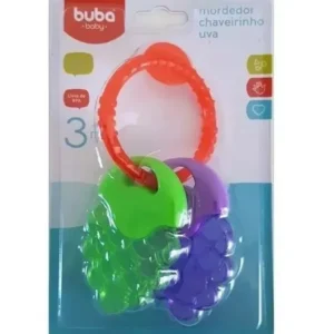 Mordedor Chaveirinho Uva Verde E Roxo 6143 - Buba