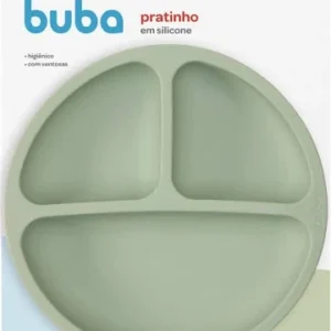 15630- pratinho c/ ventosa buba (verde)